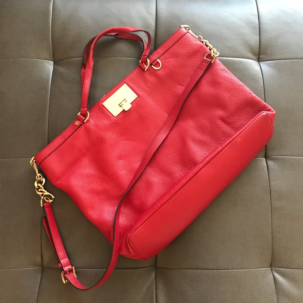 Michael Kors red purse